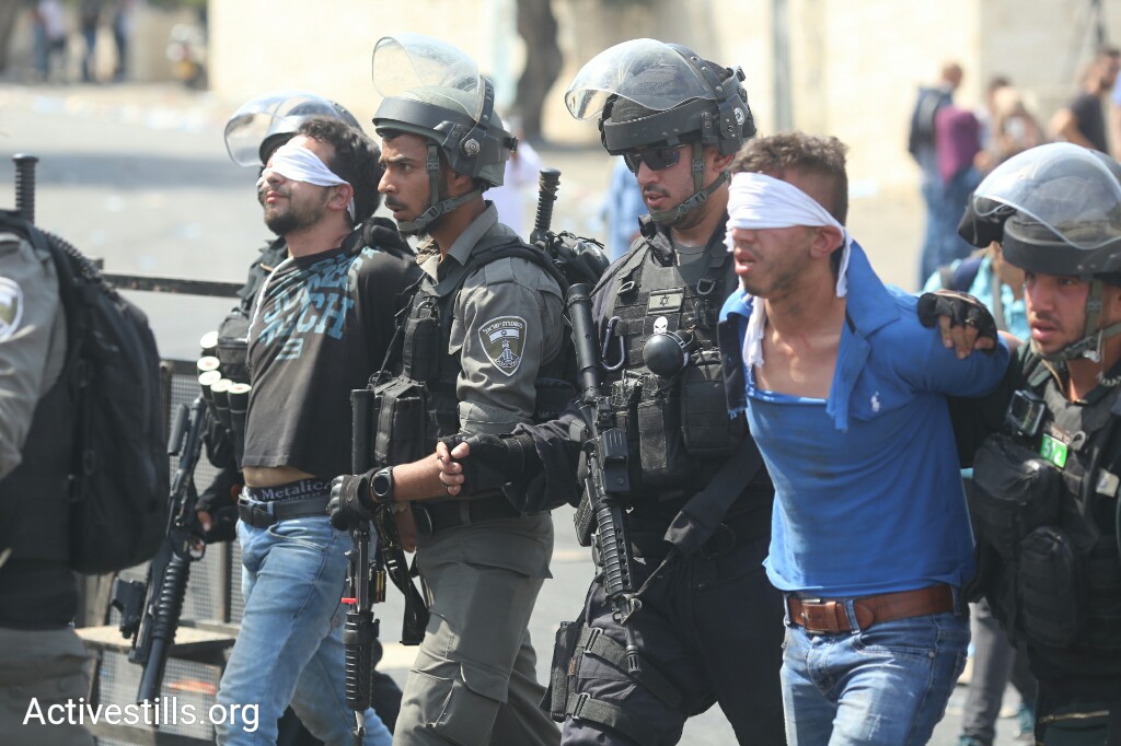 Joint Report Estimates That 880 Palestinians Arrested In July 2017 ...